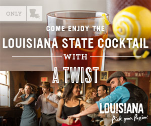 Come enjoy the Louisiana state cocktail with a twist