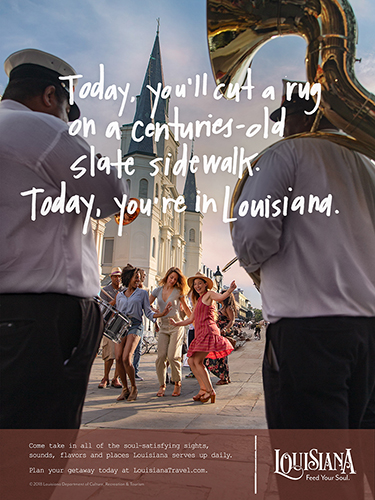 Today You're in Louisiana Cut A Rug