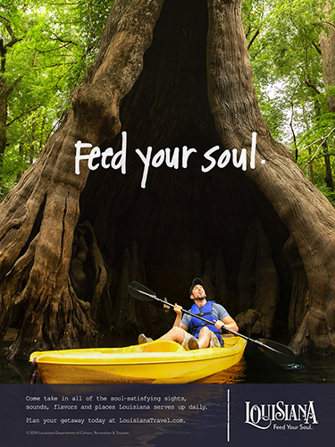 Today You're in Louisiana Feed Your Soul Canoe