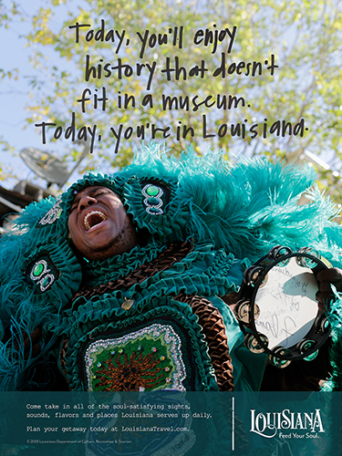 Today You're in Louisiana History Mardi Gras Indian
