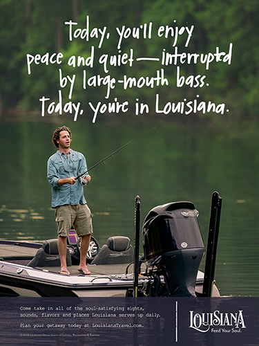 Today You're in Louisiana Large-mouth Bass